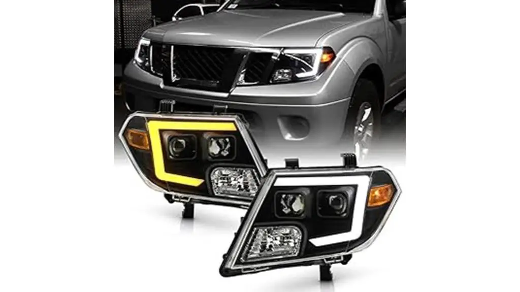 nissan frontier dual projector headlights