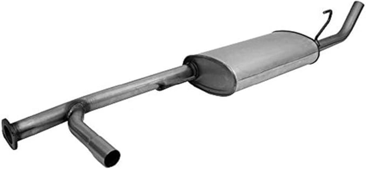 nissan frontier exhaust muffler