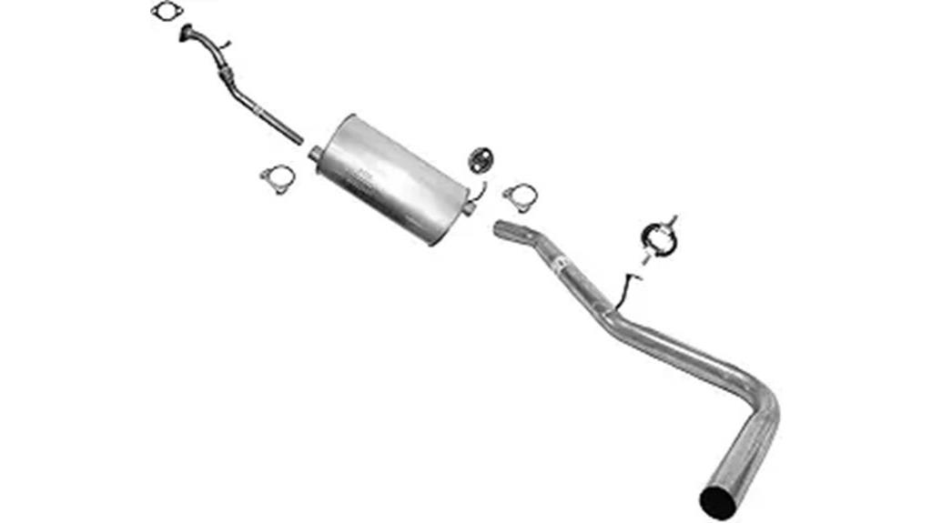 nissan frontier exhaust replacement part