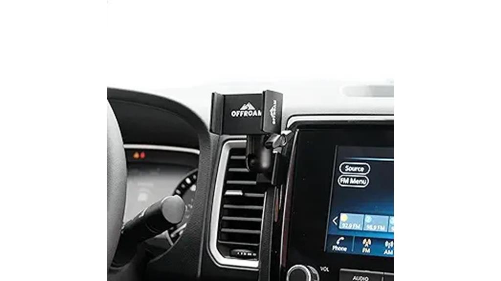 nissan frontier phone mount