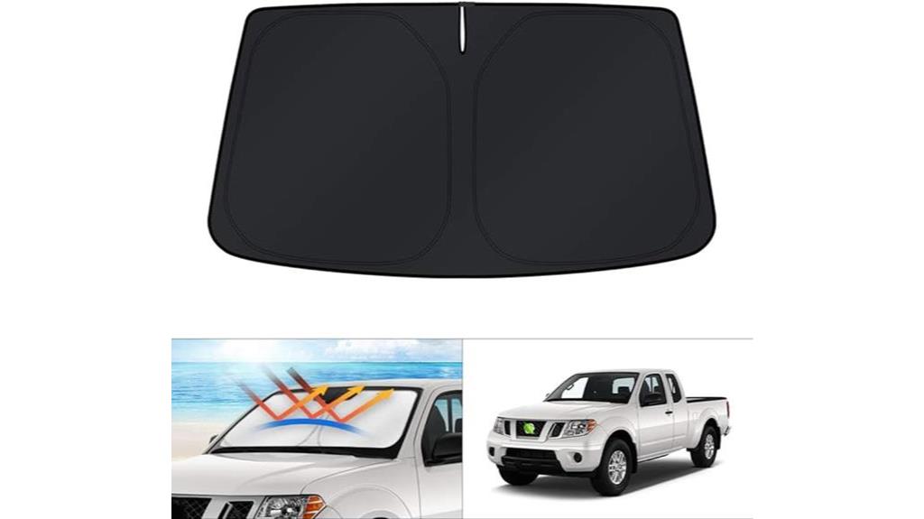 nissan frontier sun shade