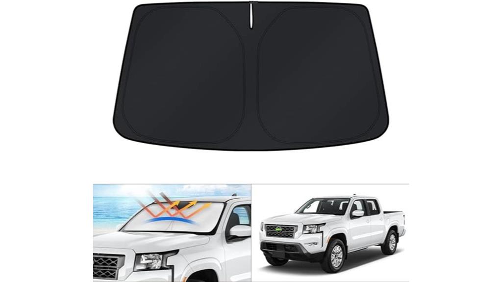 nissan frontier sun shade