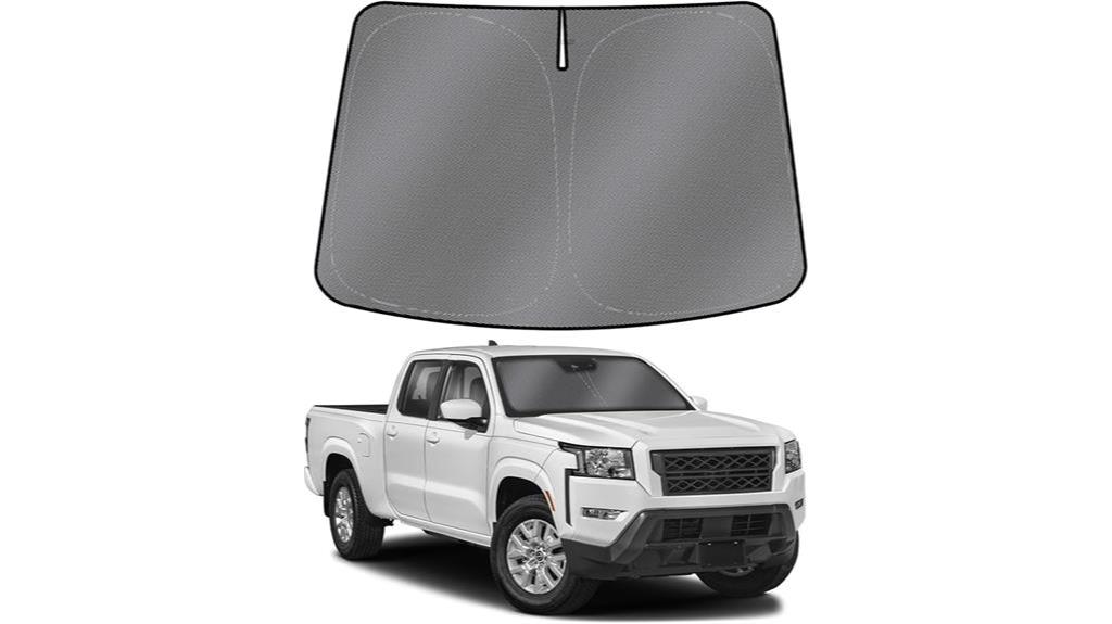 nissan frontier windshield sun shade