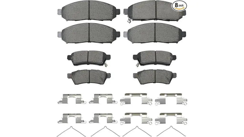 nissan frontier xterra brake pads