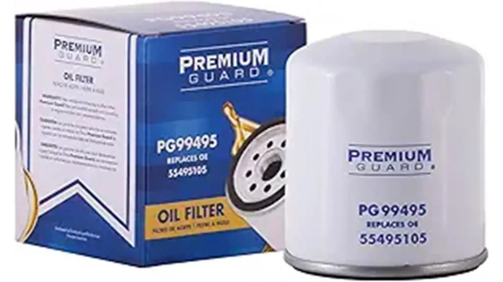 pg standard oil filter