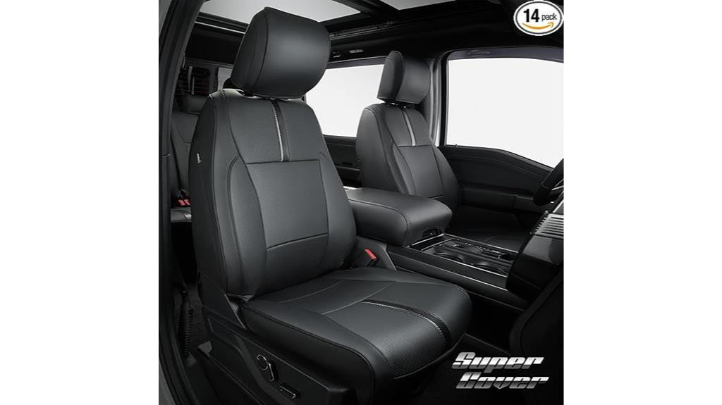 premium leather f150 seat