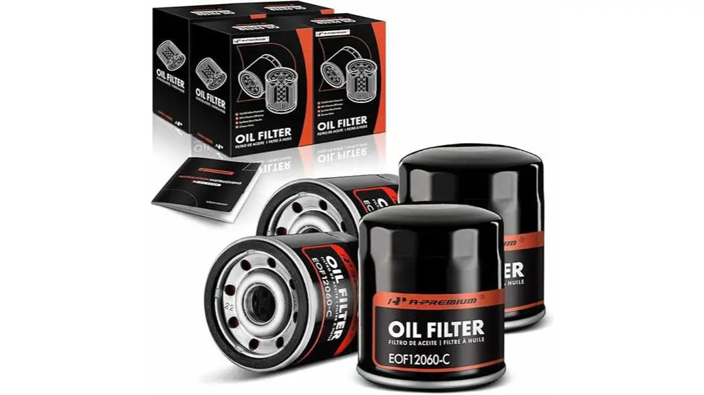 premium oil filter set