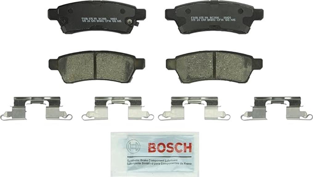 quietcast ceramic brake pads