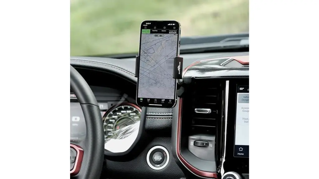 ram truck phone mount