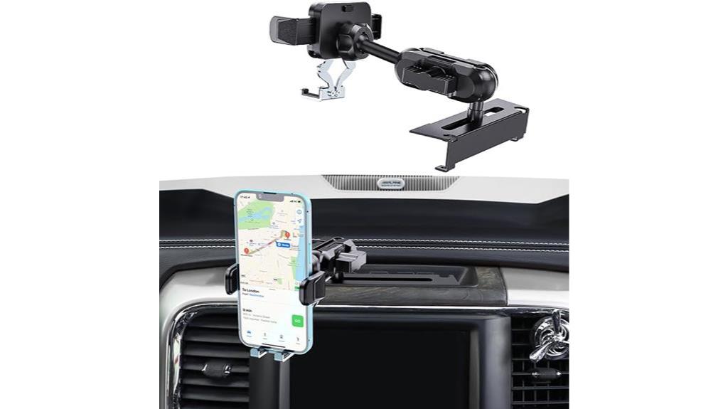 ram truck phone mount