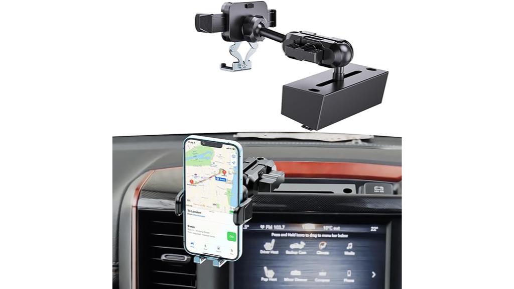 ram truck phone mount