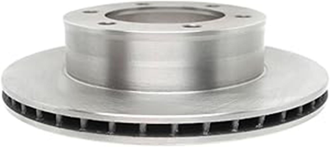 raybestos brake rotor silver