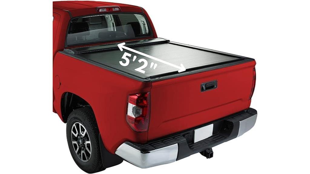 retractable tonneau cover tacoma