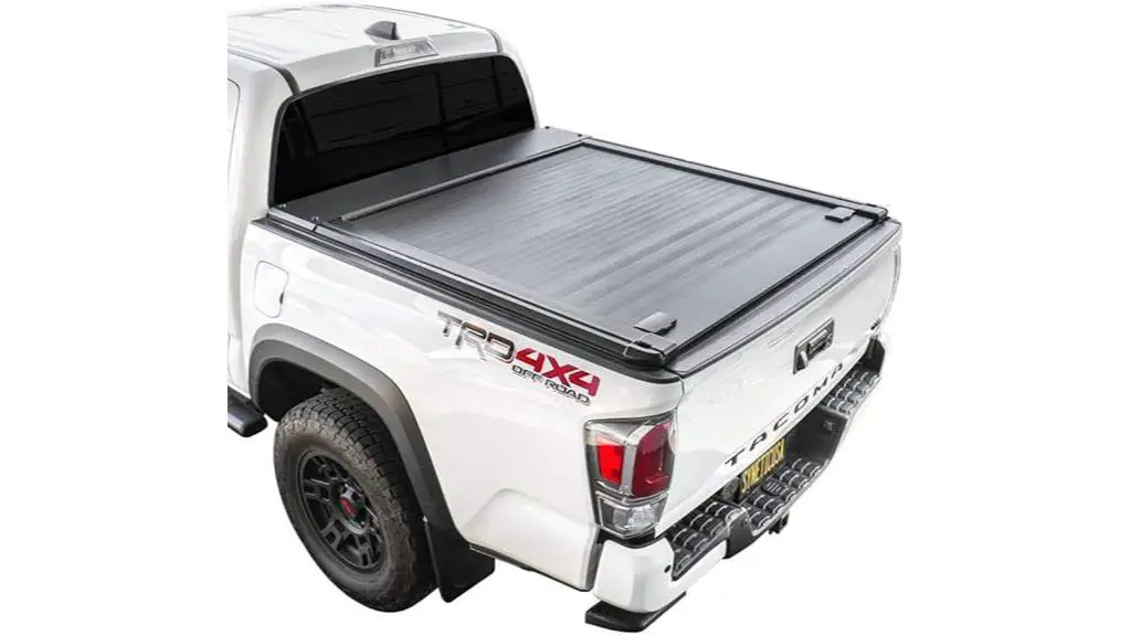 retractable tonneau cover tacoma