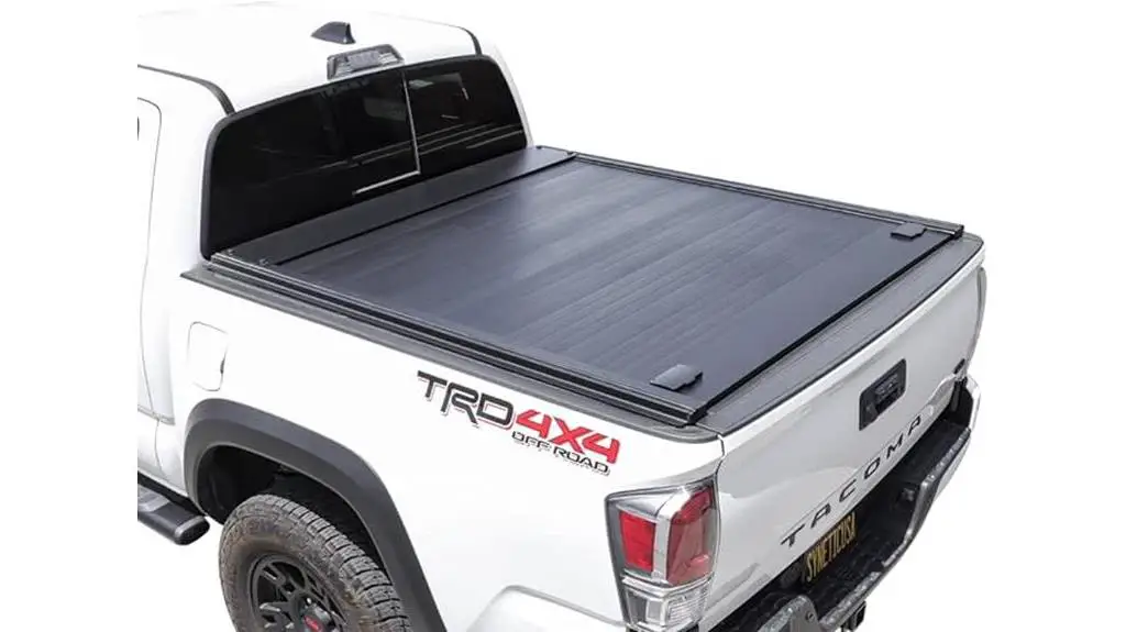 retractable tonneau cover tacoma