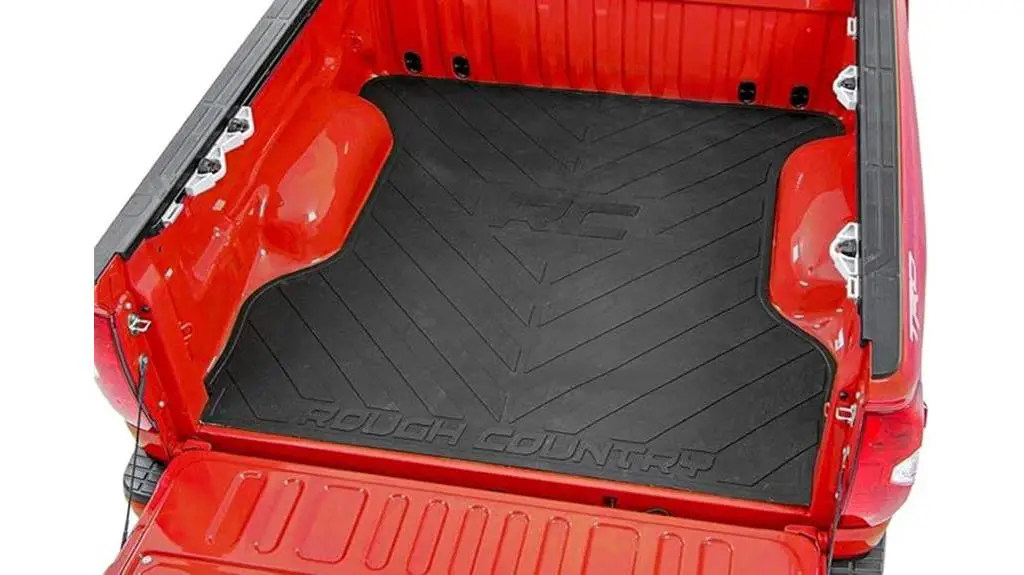 rough country rubber bed mat