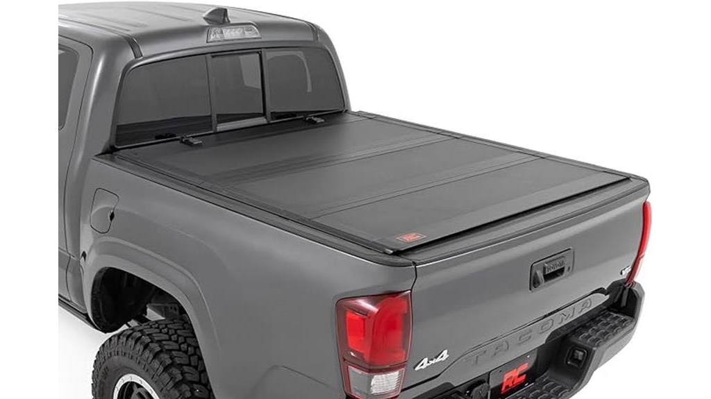 rough country tacoma bed cover