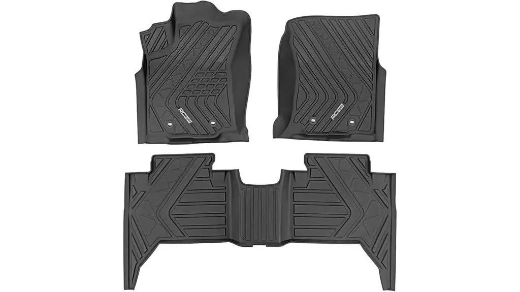 rough country tacoma floor mats