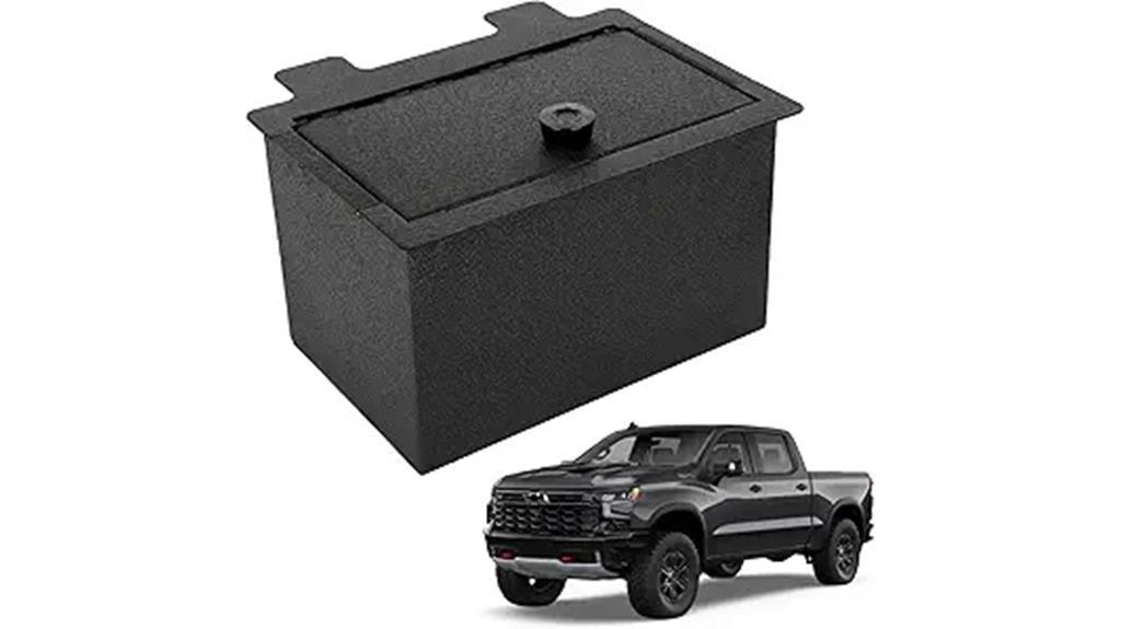 silverado sierra center console safe