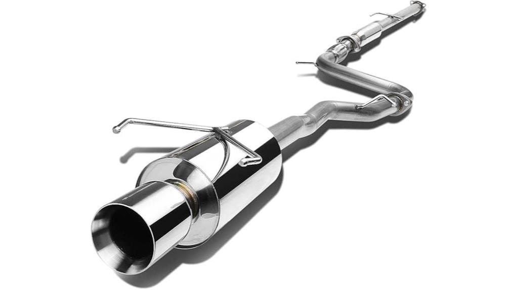 stainless steel exhaust system