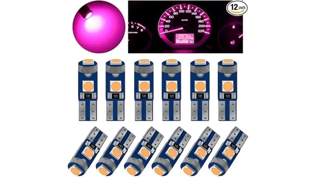 t5 led bulbs automotive gauges