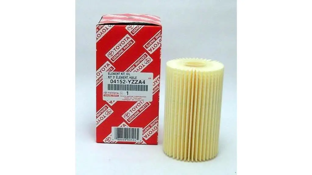 toyota oil filter elements