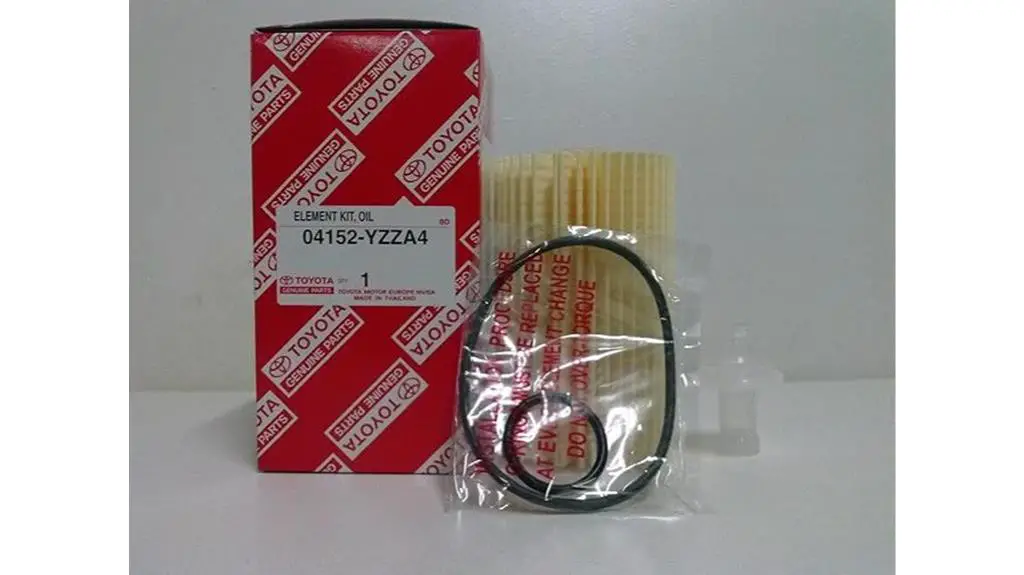 toyota oil filter part