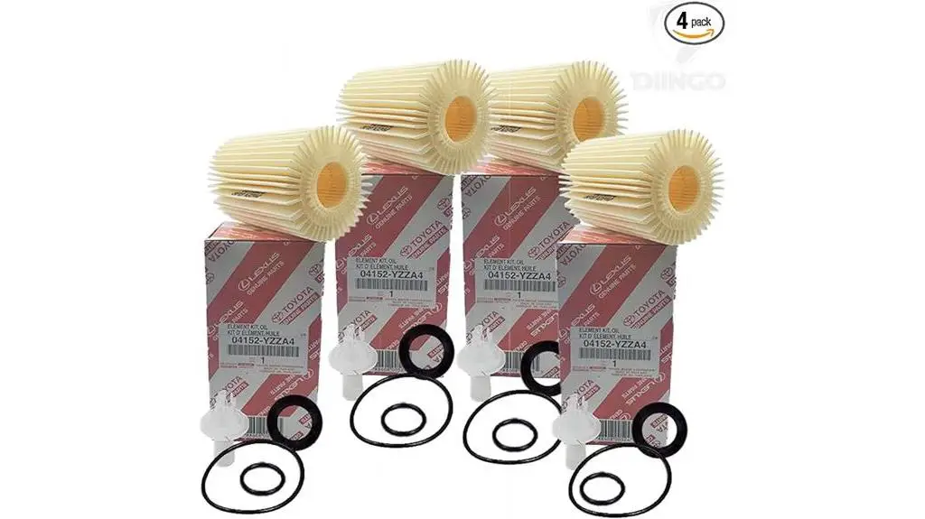 toyota oil filter set