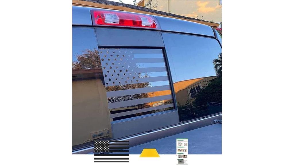 toyota tacoma flag decals