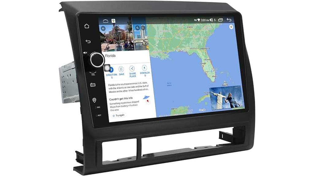 thumbnail image 2 of 11.5 Inch Car Stereo Dash Kit Replacement For Toyota Tacoma Radio Upgrade 2005 2015qled Touch Screen Head Unit W Wired Wireless Carplay Andriod Auto Gps Navigation 5gwifi Fm Am Double Knob 464g 2 of 9