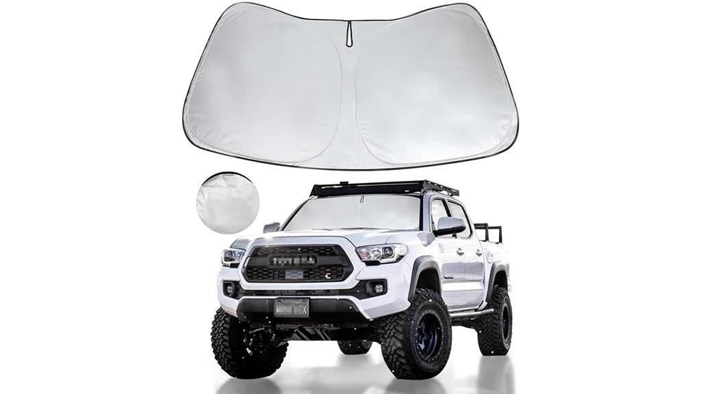 toyota tacoma windshield sunshade