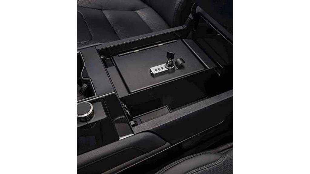 toyota tundra center console vault