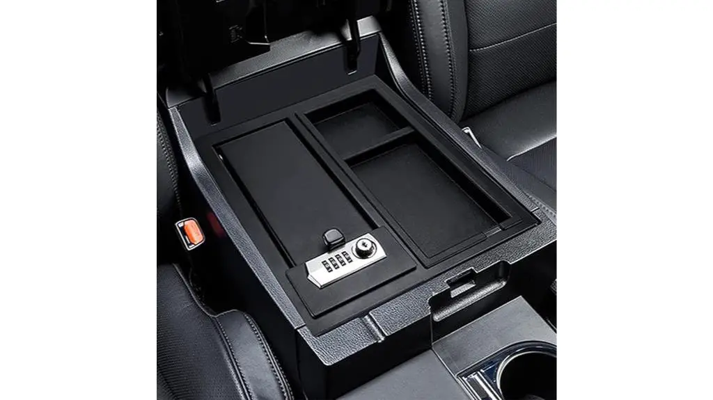 toyota tundra console gun storage