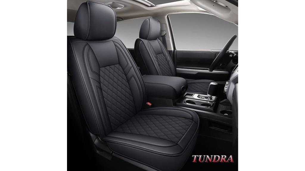 toyota tundra leather seat covers