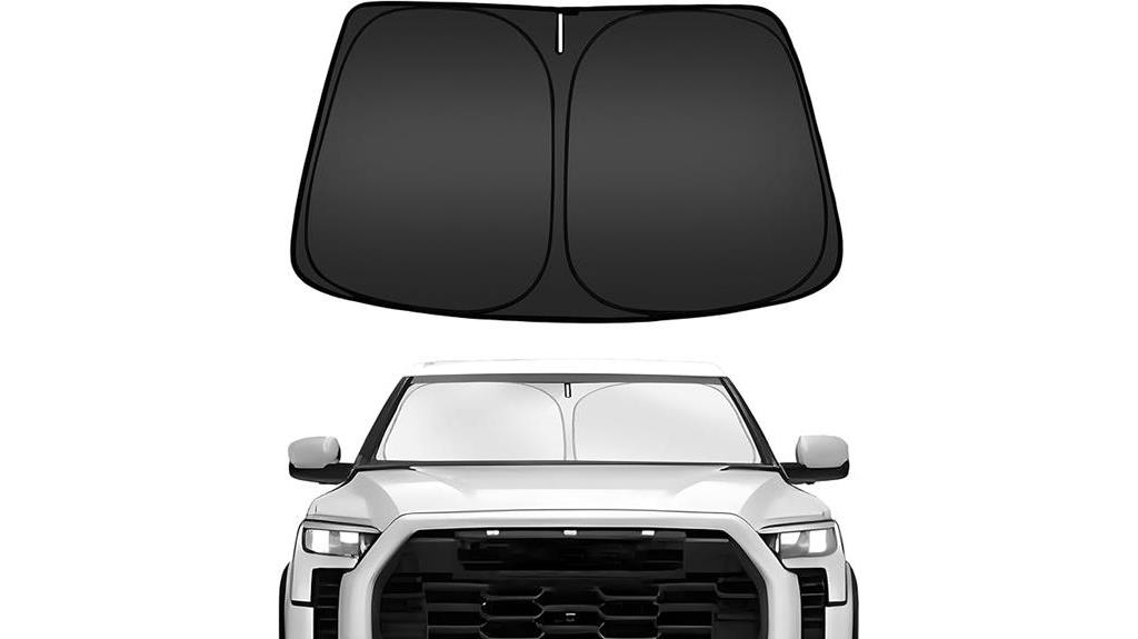 toyota tundra windshield shade