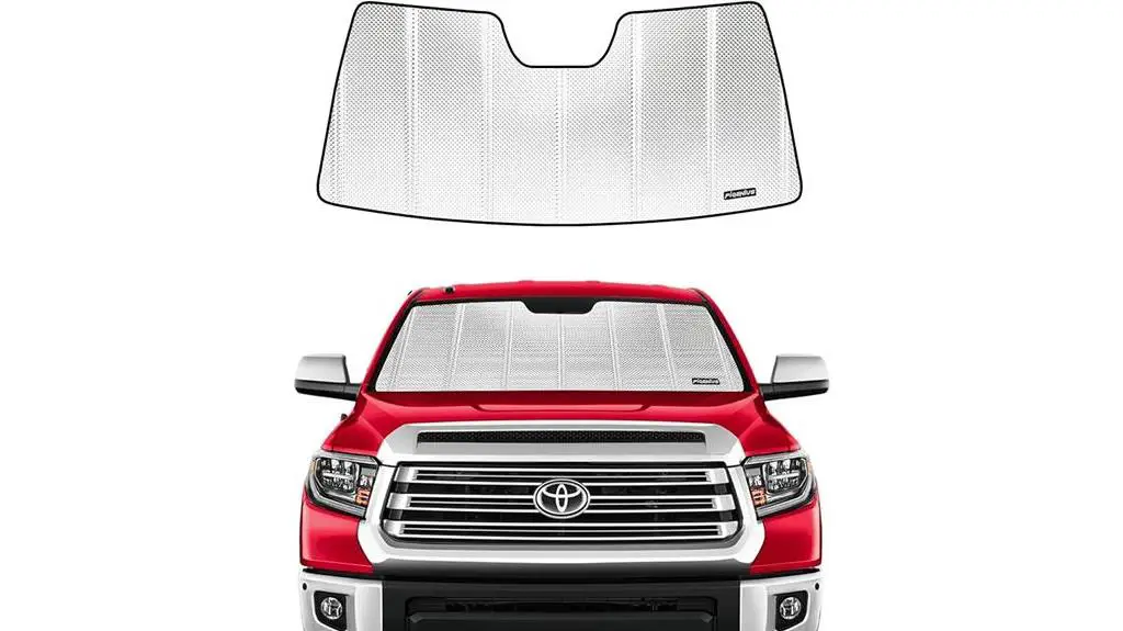 toyota tundra windshield sunshade