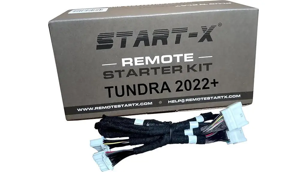 tundra start x remote starter