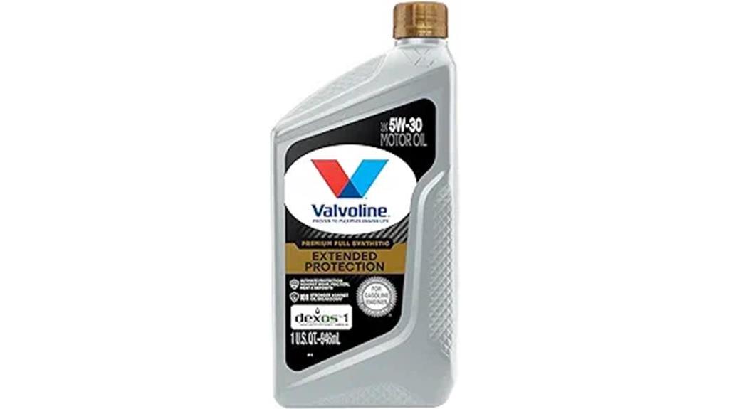 valvoline 5w 30 synthetic oil