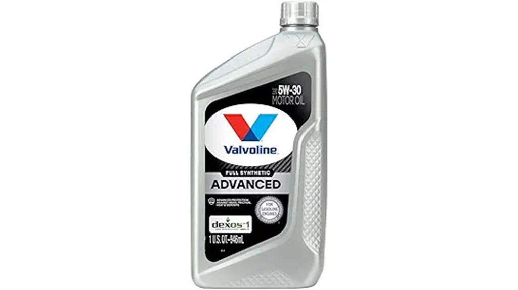 valvoline 5w 30 synthetic oil