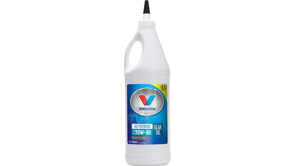 valvoline 75w 90 gear oil