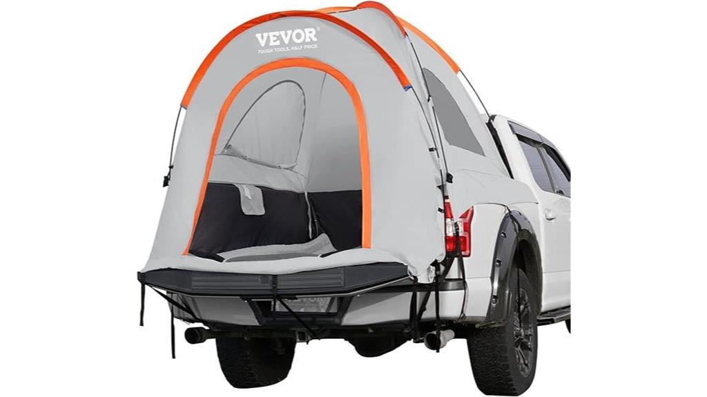 vevor truck bed camping tent