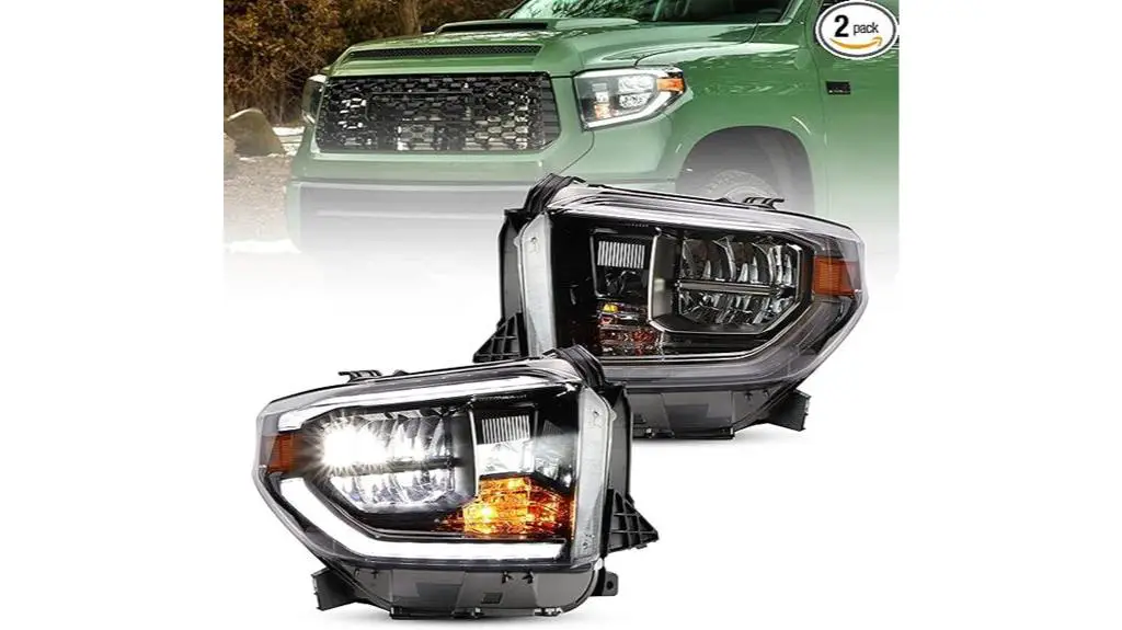 vland toyota tundra headlights