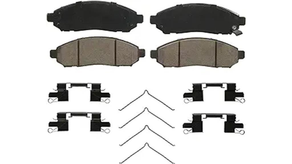 wagner front brake pads