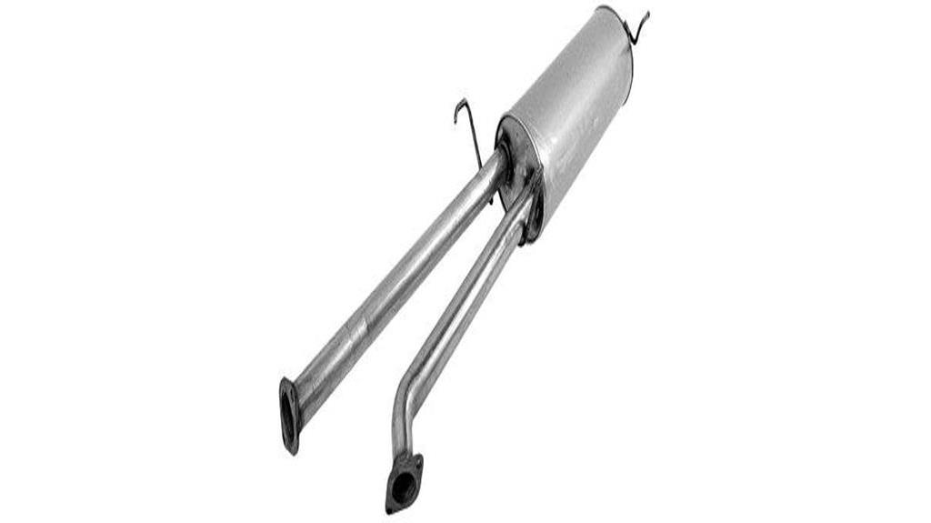 walker exhaust muffler assembly