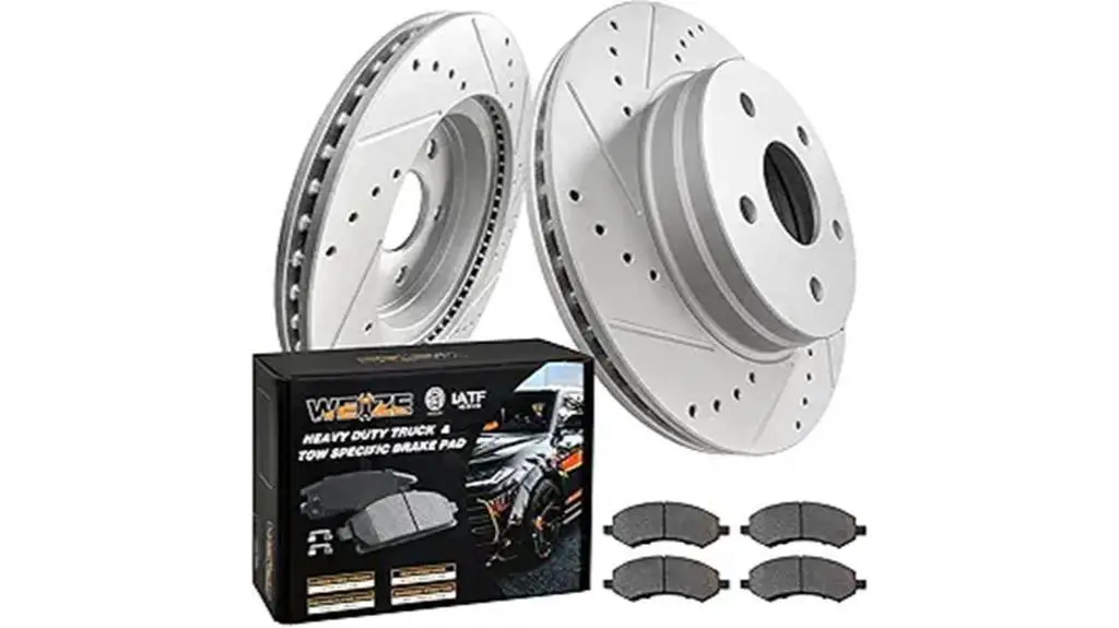 weize brake rotors kit