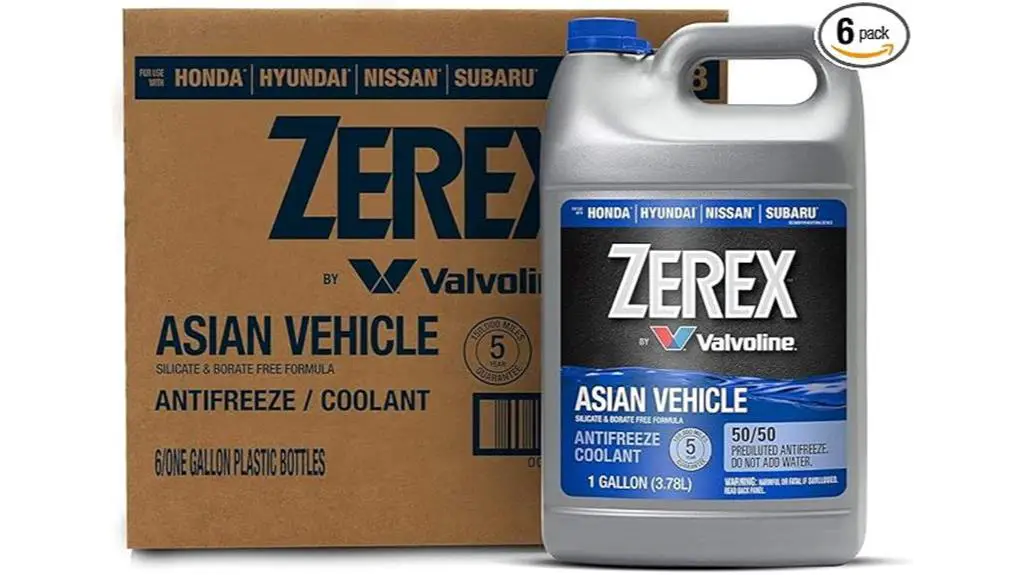 zerex asian antifreeze coolant