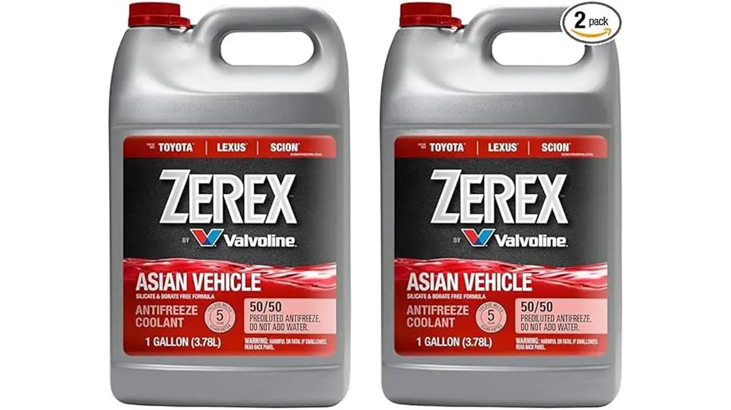 zerex asian antifreeze pack