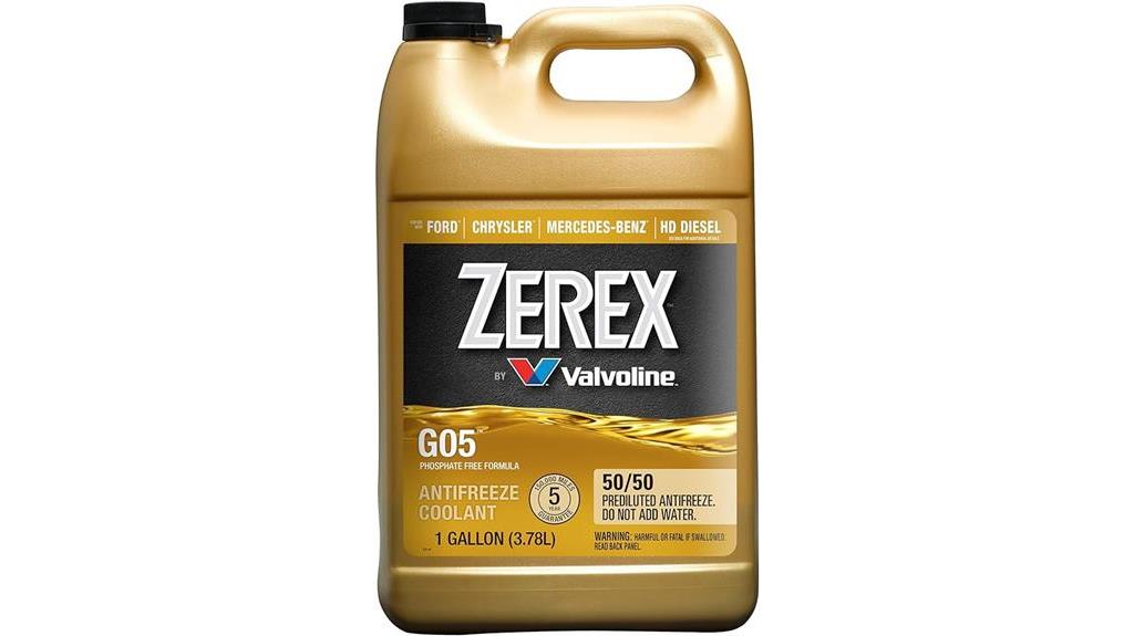 zerex g05 antifreeze coolant