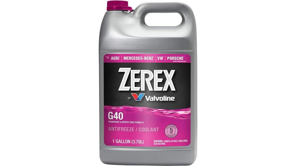 zerex g40 antifreeze concentrate