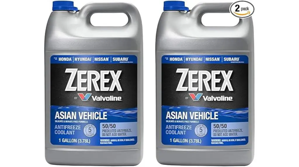 zerex prediluted asian antifreeze